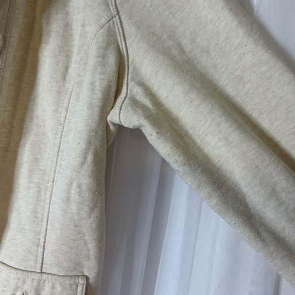 Guess Ivory Button-Up Women's Cardigan — size XL - Picture 4 of 6